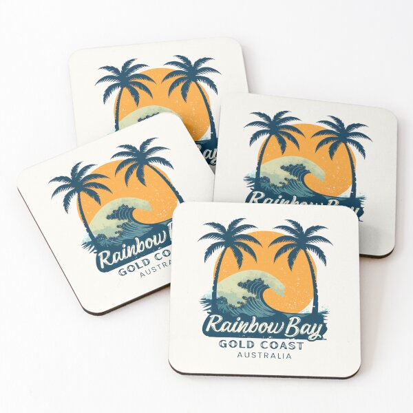 Item preview, Vintage Rainbow Bay Gold Coast designed and sold by TamGustam.