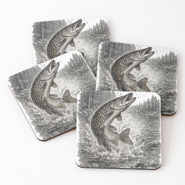 Item preview, Northern Pike Jump designed and sold by KrungiT Design .