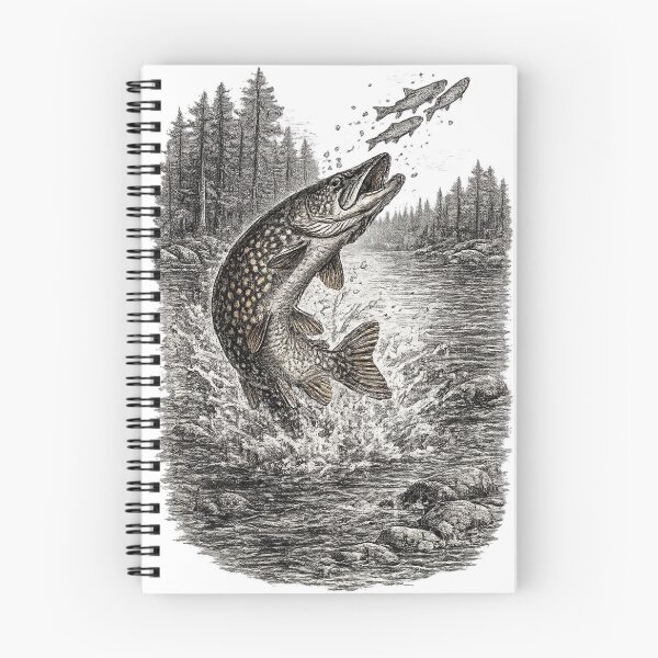 Item preview, Northern Pike Jump designed and sold by KrungiT Design .