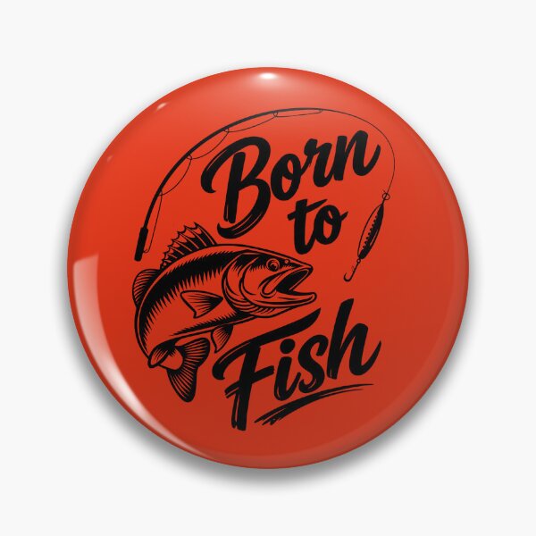 Item preview, Born to Fish – Vintage Bass Fishing Silhouette designed and sold by DesignHouse07.