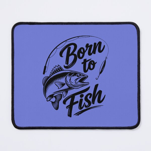 Item preview, Born to Fish – Vintage Bass Fishing Silhouette designed and sold by DesignHouse07.
