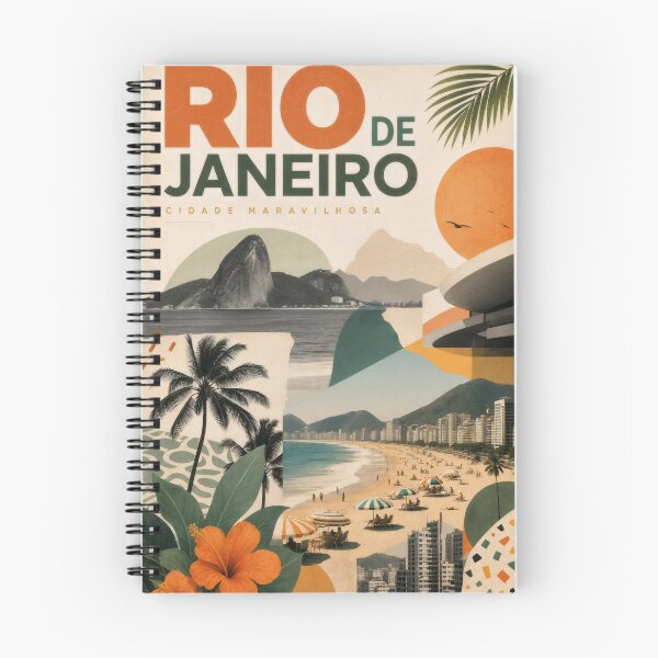 Item preview, Wall Art - Postcard - Rio de Janeiro – Cidade Maravilhosa Poster designed and sold by ForeverPrintsOK.