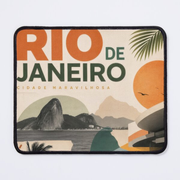 Item preview, Wall Art - Postcard - Rio de Janeiro – Cidade Maravilhosa Poster designed and sold by ForeverPrintsOK.