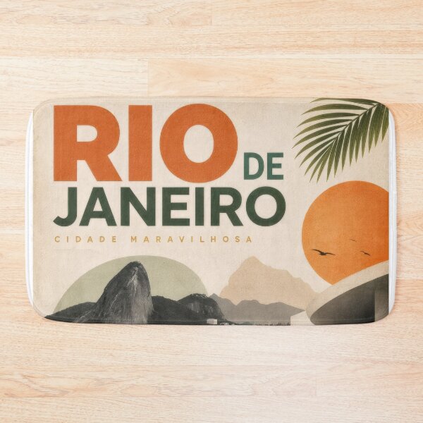 Item preview, Wall Art - Postcard - Rio de Janeiro – Cidade Maravilhosa Poster designed and sold by ForeverPrintsOK.