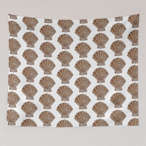 Item preview, Watercolor Scallop Shell designed and sold by ARTIFIED.BY.FRIENDSHIP.