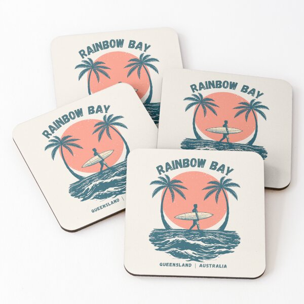 Item preview, Rainbow Bay Queensland Australia Vintage Surfer designed and sold by TamGustam.