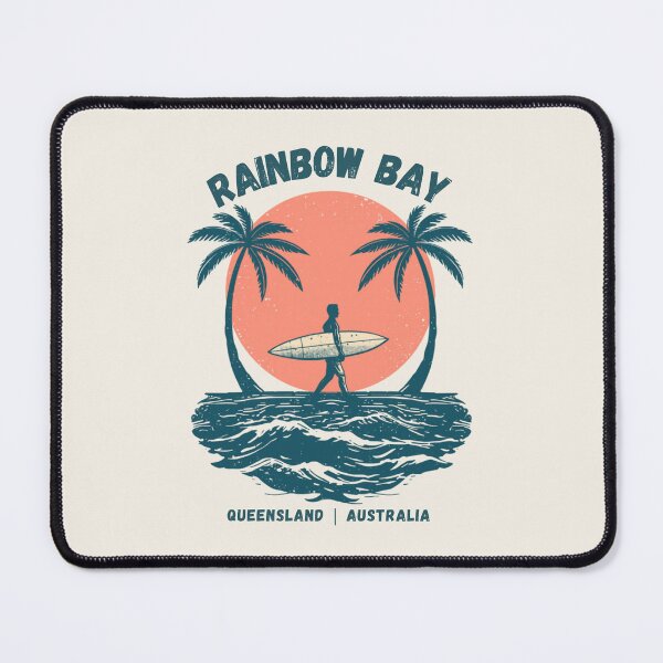 Item preview, Rainbow Bay Queensland Australia Vintage Surfer designed and sold by TamGustam.
