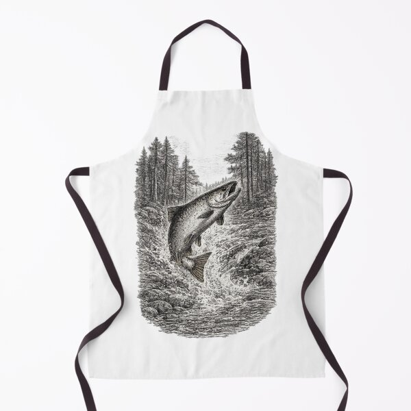 Item preview, Chinook Salmon Leap designed and sold by KrungiT Design .