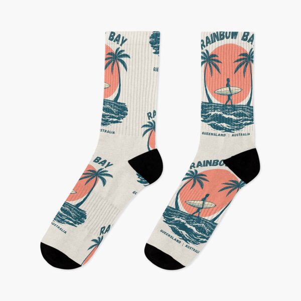 Item preview, Rainbow Bay Queensland Australia Vintage Surfer designed and sold by TamGustam.