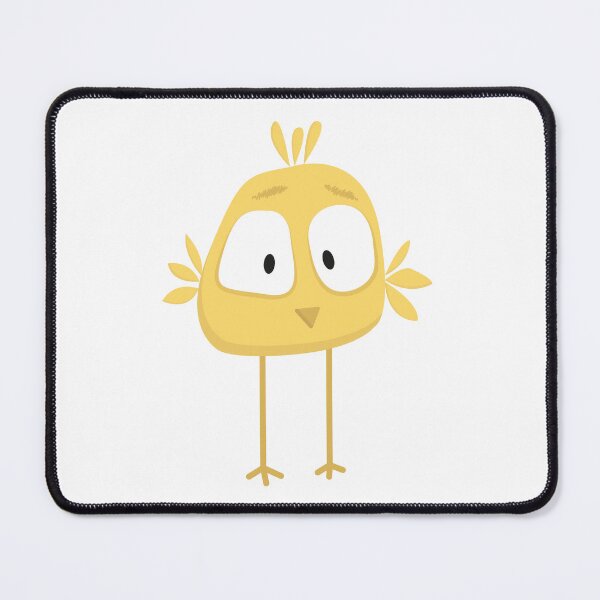 Item preview, Cute Yellow Bird Character with Big Eyes and Wings designed and sold by YourHue.