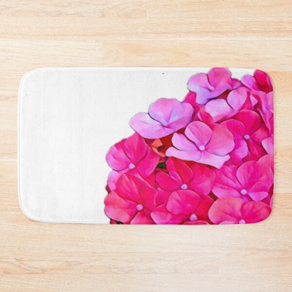 Item preview, Pink Hydrangea Flower Blossom Transparent Sticker Graphic designed and sold by BalkanBloom.