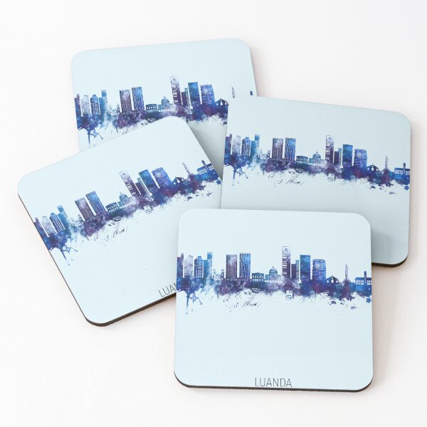 Item preview, Luanda Angola Skyline designed and sold by ArtPrints.