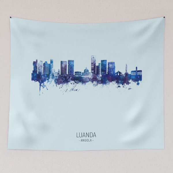 Item preview, Luanda Angola Skyline designed and sold by ArtPrints.
