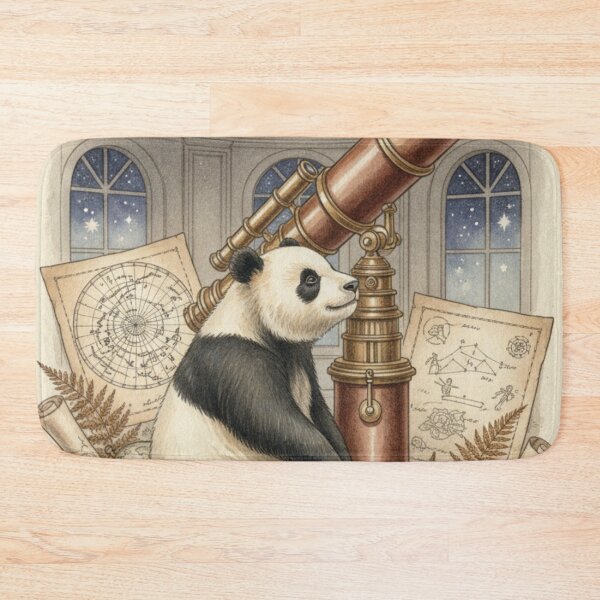 Item preview, Panda among Bamboo | Zen Style Natural Illustration designed and sold by HeyHas.