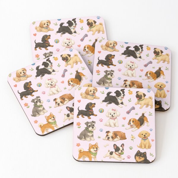 Item preview, Cute Dog Breeds Pattern Collection | Adorable Puppy Lover Pet Design designed and sold by TheStephanieRome.