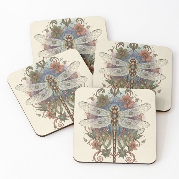 Item preview, Vintage Dragonfly | Botanical and Nature Illustration designed and sold by HeyHas.