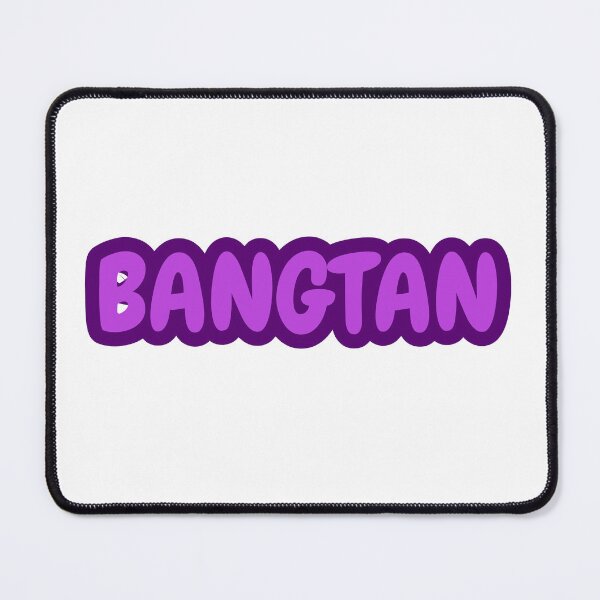 Item preview, Purple Bubble BANGTAN Typography Design designed and sold by Cherryontopp03.
