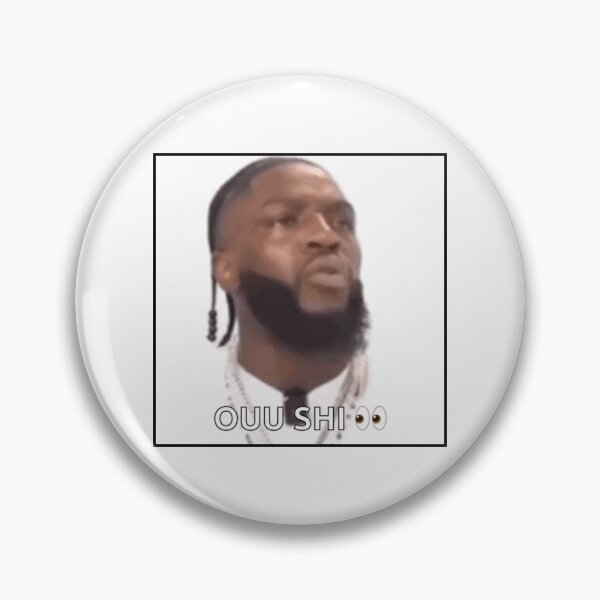 Item preview, OUU SHI BLACK GUY GIF REACTION IMAGE MEME designed and sold by Python Designs .