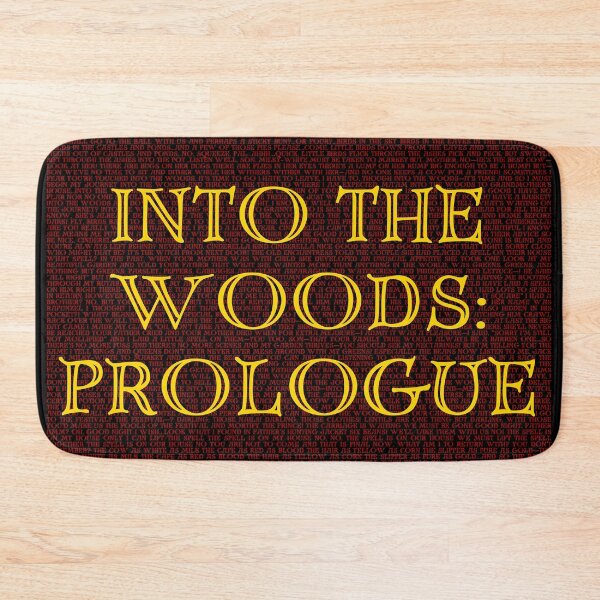 Item preview, Into the woods Lyrics designed and sold by broadwaygirl142.
