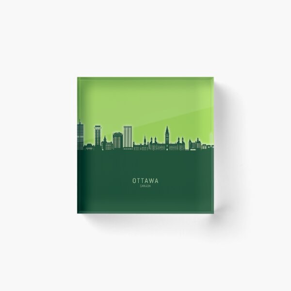 Item preview, Ottawa Canada Skyline designed and sold by ArtPrints.