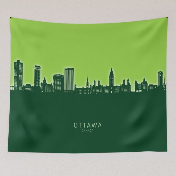 Item preview, Ottawa Canada Skyline designed and sold by ArtPrints.