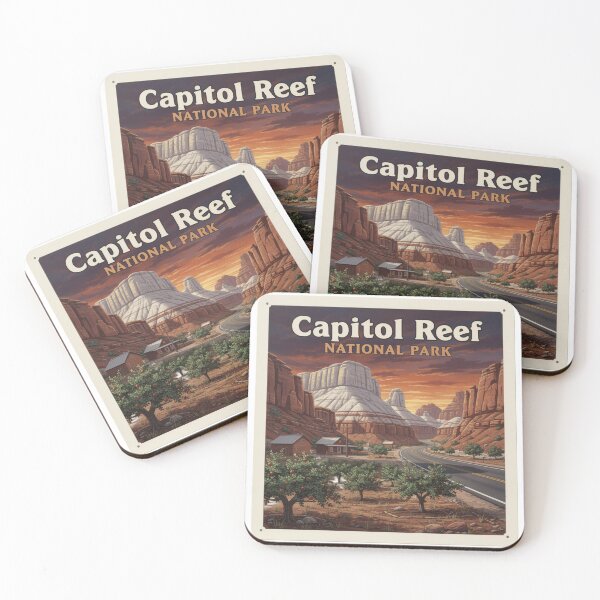 Item preview, Capitol Reef National Park Utah Wilderness Collectible Print designed and sold by The Souvenir Dept..