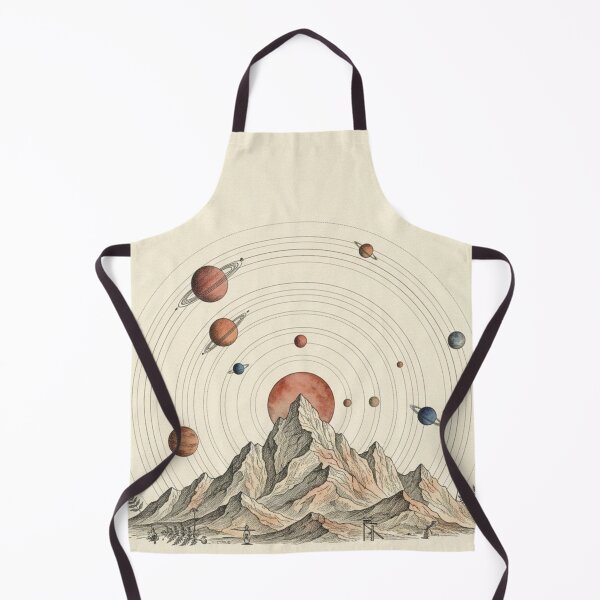 Item preview, Illustrated Solar System | Retro Astronomy and Science designed and sold by HeyHas.