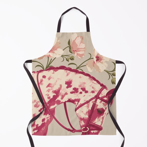 Item preview, Floral Appaloosa Horse Botanical Portrait designed and sold by minbadesign.