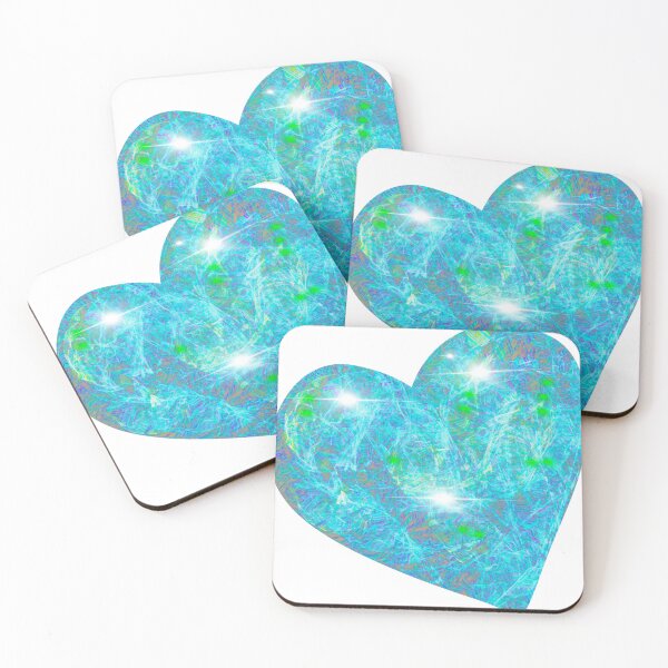 Item preview, Aquamarine Heart designed and sold by ArtHeart Designs.
