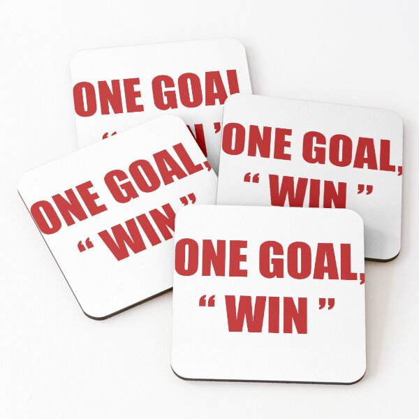 Item preview, One Goal Win Bold Text Typography Graphic designed and sold by MA-Apparel.