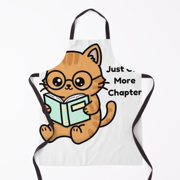 Item preview, Just One More Chapter Cat designed and sold by Bloomelle Studio.