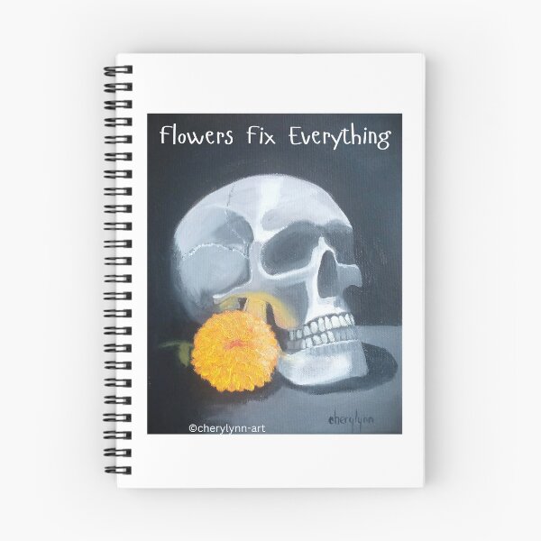 Item preview, Flowers Fix Everything designed and sold by Cherylynn-Art.