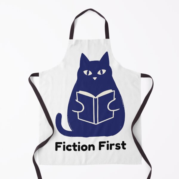 Item preview, Fiction First Book Lover Cat designed and sold by Bloomelle Studio.