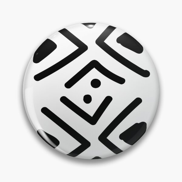 Item preview, Elegant African Bogolan - White designed and sold by Wolagno.