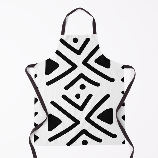 Item preview, Elegant African Bogolan - White designed and sold by Wolagno.