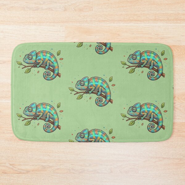 Item preview, Cute Colorful Chameleon Illustration with Tropical Style designed and sold by Theproxmrt.