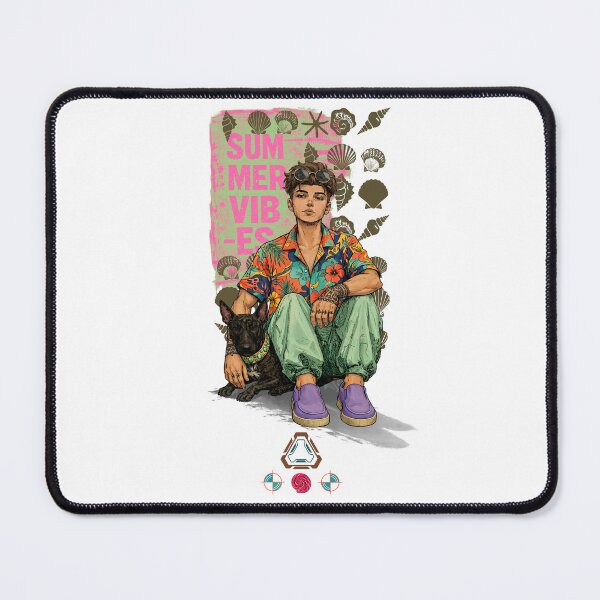 Item preview, SUMMER VIBES designed and sold by m-yoga-store.