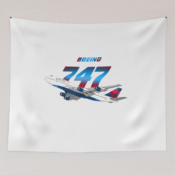 Item preview, Boeing 747 designed and sold by PlanesArtByLeo.