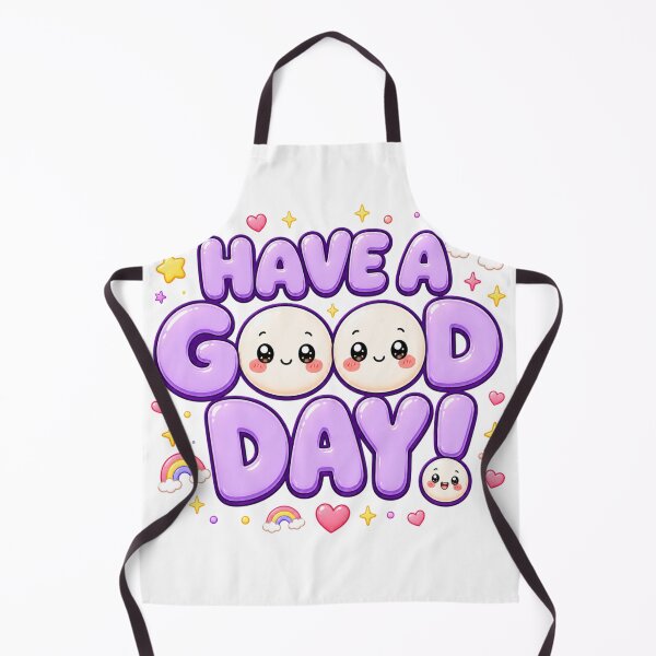 Item preview, Have A Good Day Kawaii Rainbow | Cute Purple Positivity Art designed and sold by Dulxoz.