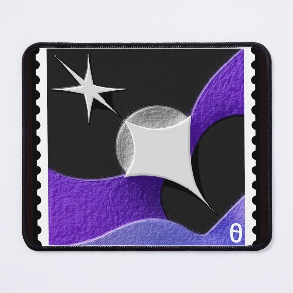 Item preview, violet night diffused stamp colorful geometric abstract design designed and sold by SmashingDeals.