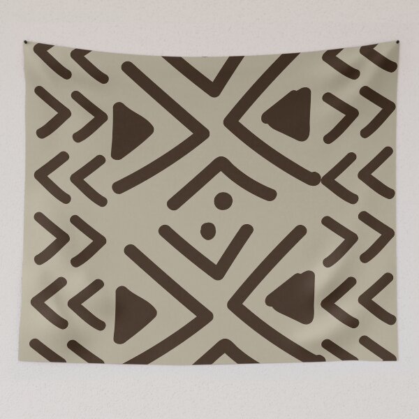 Item preview, Elegant African Bogolan - Bogolanfini designed and sold by Wolagno.