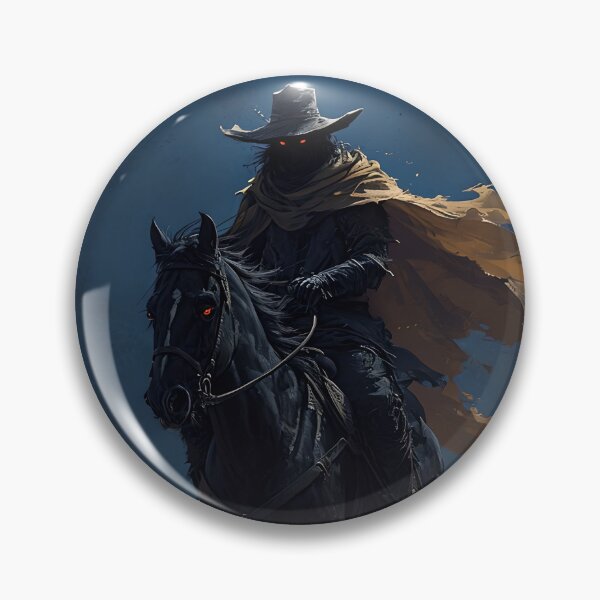 Item preview, Zombie Lone Rider on Horseback designed and sold by NightTimeJ.