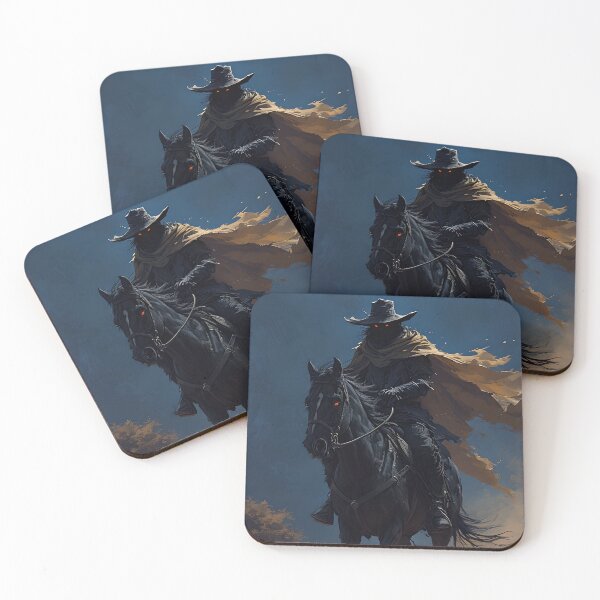 Item preview, Zombie Lone Rider on Horseback designed and sold by NightTimeJ.
