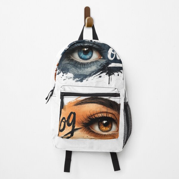 Item preview, Log Out – Eye Graphic Sticker designed and sold by Genzfirevibes.