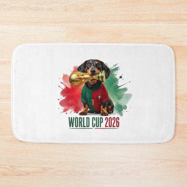 Item preview, Dachshund Portugal World Cup 2026 designed and sold by Jack n' Sally's.