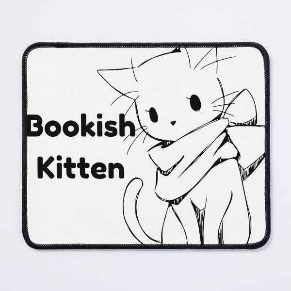 Item preview, Bookish Kitten Reading Lover Design designed and sold by Bloomelle Studio.