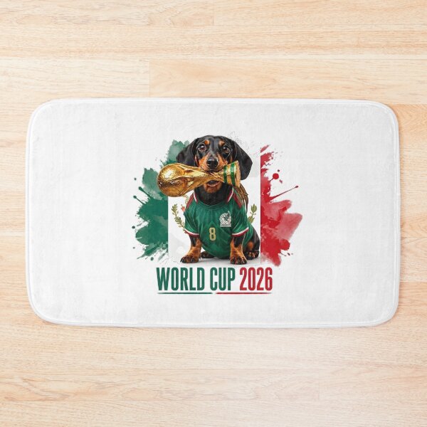 Item preview, Dachshund Mexico World Cup 2026 designed and sold by Jack n' Sally's.