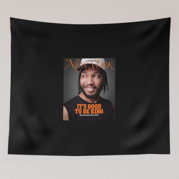 Item preview, New York Knicks-Jalen Brunson It's Good To Be King designed and sold by EdgarHauno.