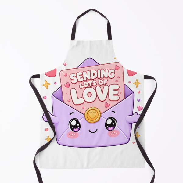 Item preview, Sending Lots Of Love Kawaii Envelope | Cute Valentine Love Letter Art designed and sold by Dulxoz.