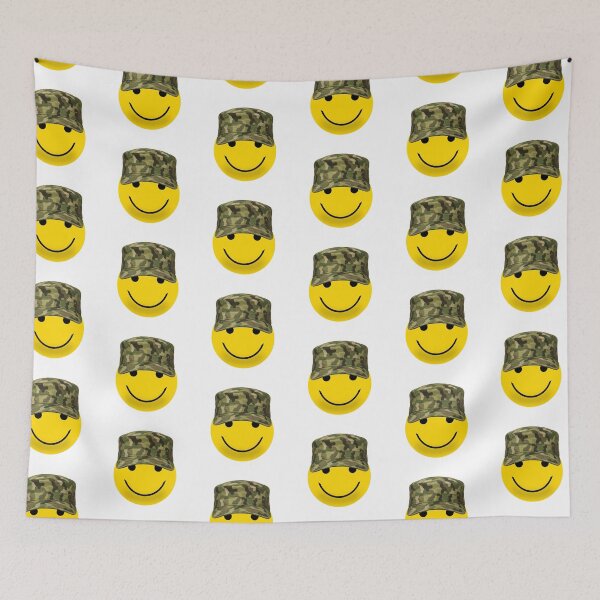 Item preview, Army Smiley Face designed and sold by stella literarium.